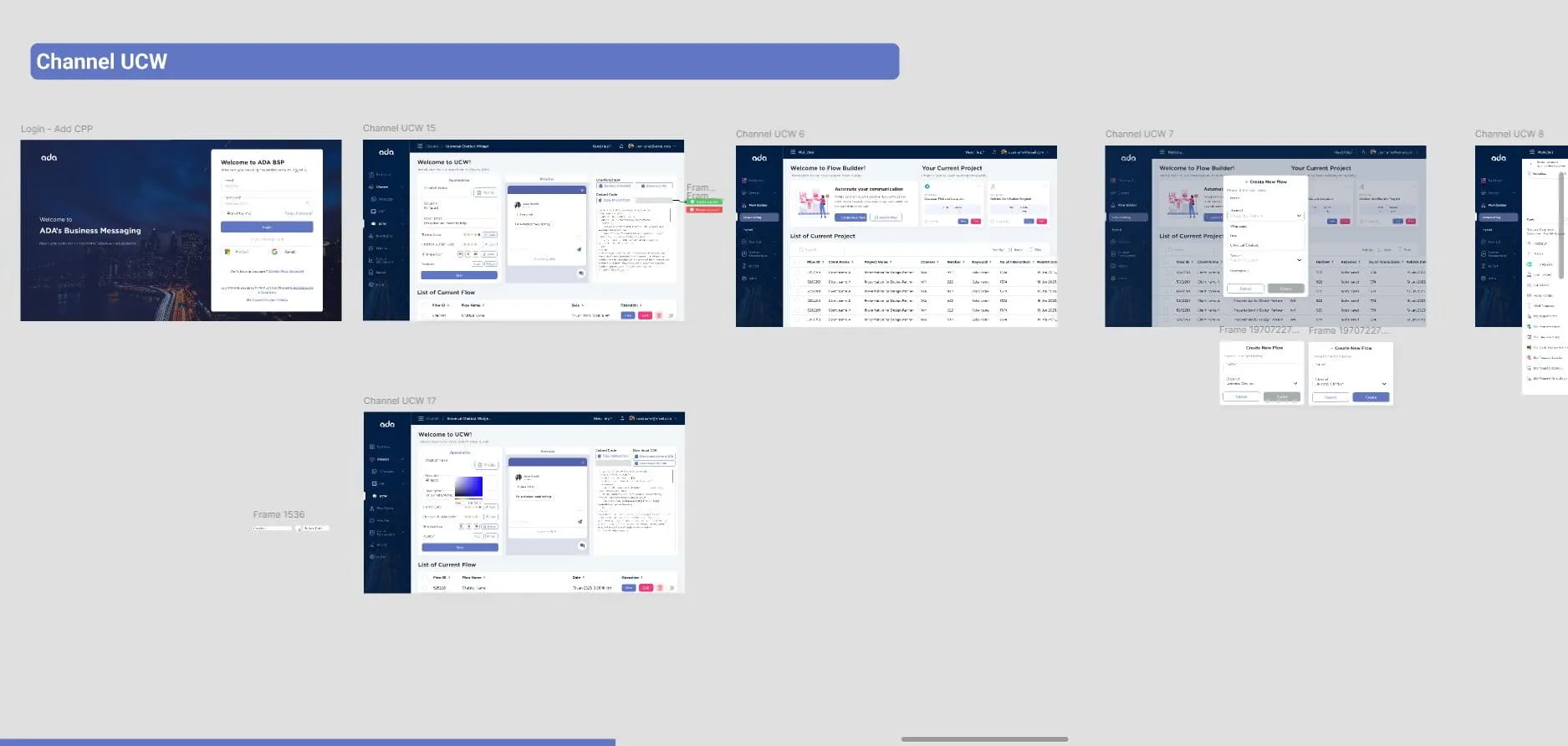 configuration screen for a universal chatbot.